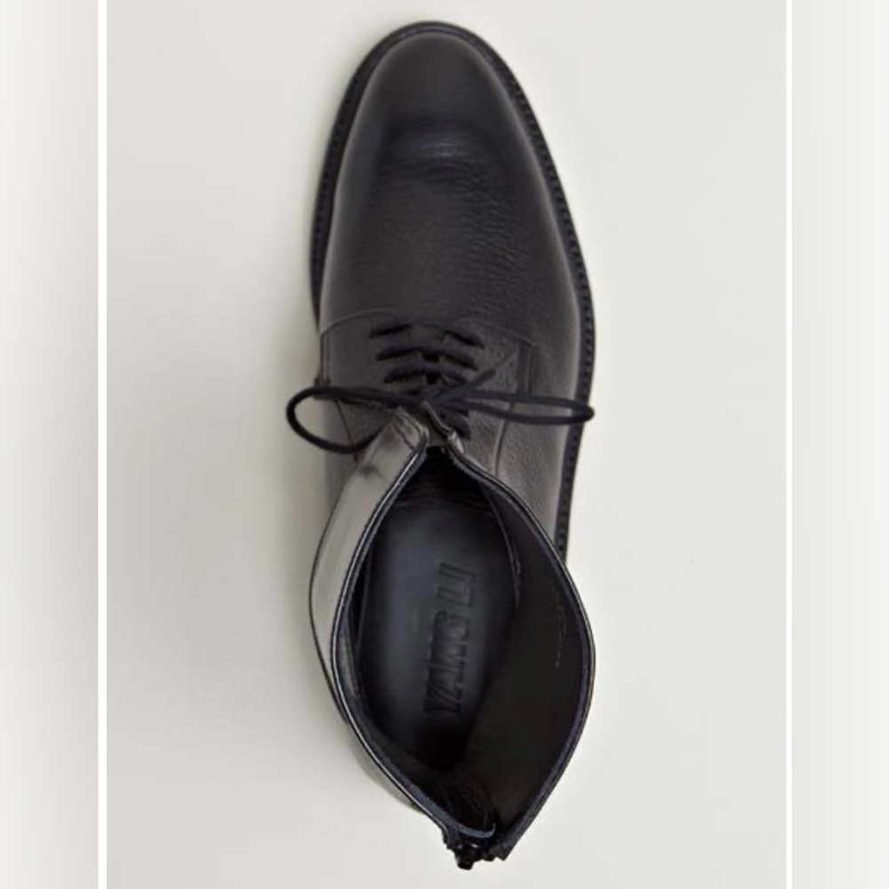 RARE Yang Li Black Leather Ankle Cuff Derby Unisex Shoes Sz. 40Eu / 10-W… - Picture 4 of 16